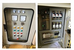 Wiring control panel