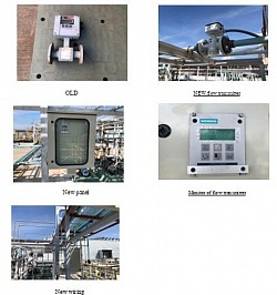 Change Flow transmitter for ACW tank (V-103) at WWTP#1