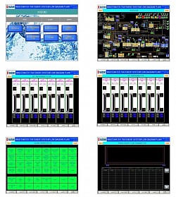 Programing  Proface for waste water treatment plant